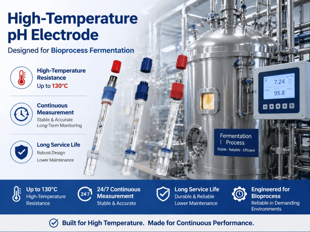 High-Temperature Resistant Glass pH Electrodes