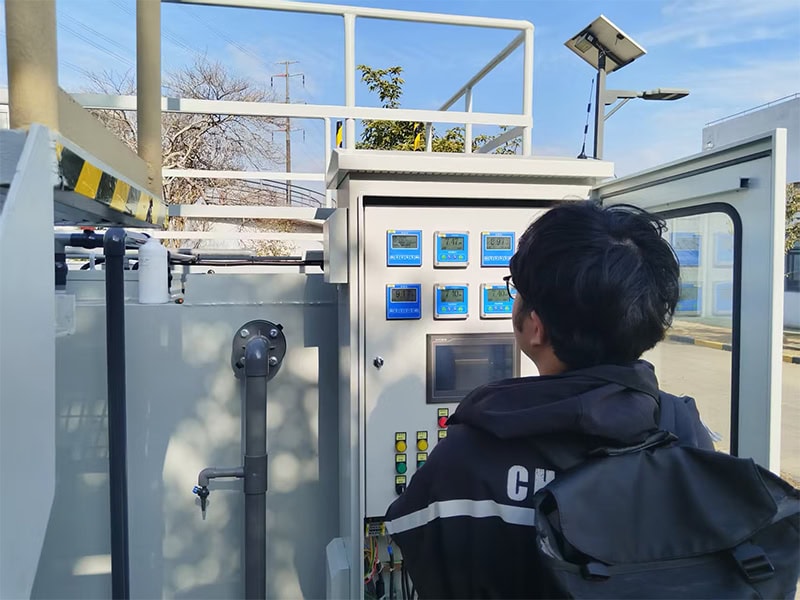 Online Dissolved Oxygen and pH Monitoring for Reclaimed Water Treatment